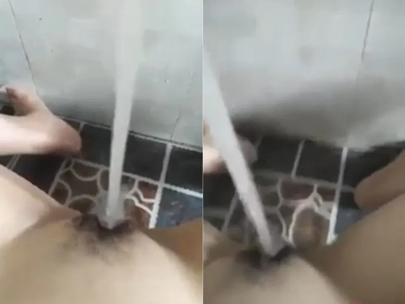 Eny thủ dâm cực mạnh với vòi nước